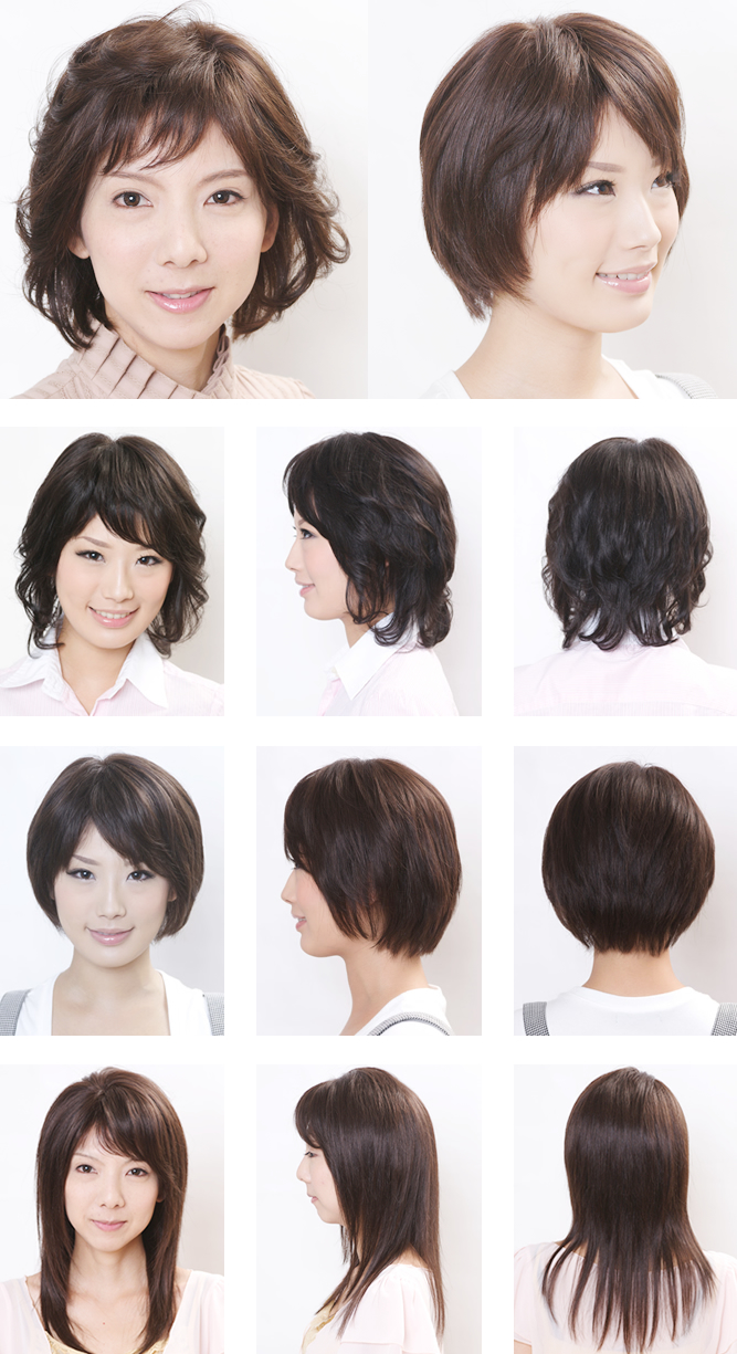 女性素人モデル写真